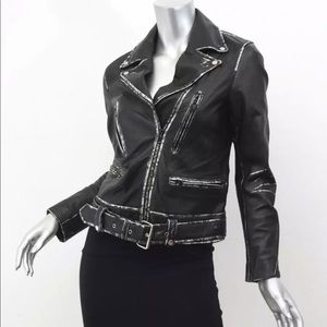 Drift leather jacket